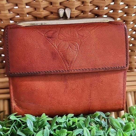 Vintage Rolf's 60's 70'sTooled Leather Wallet - Picture 1 of 13
